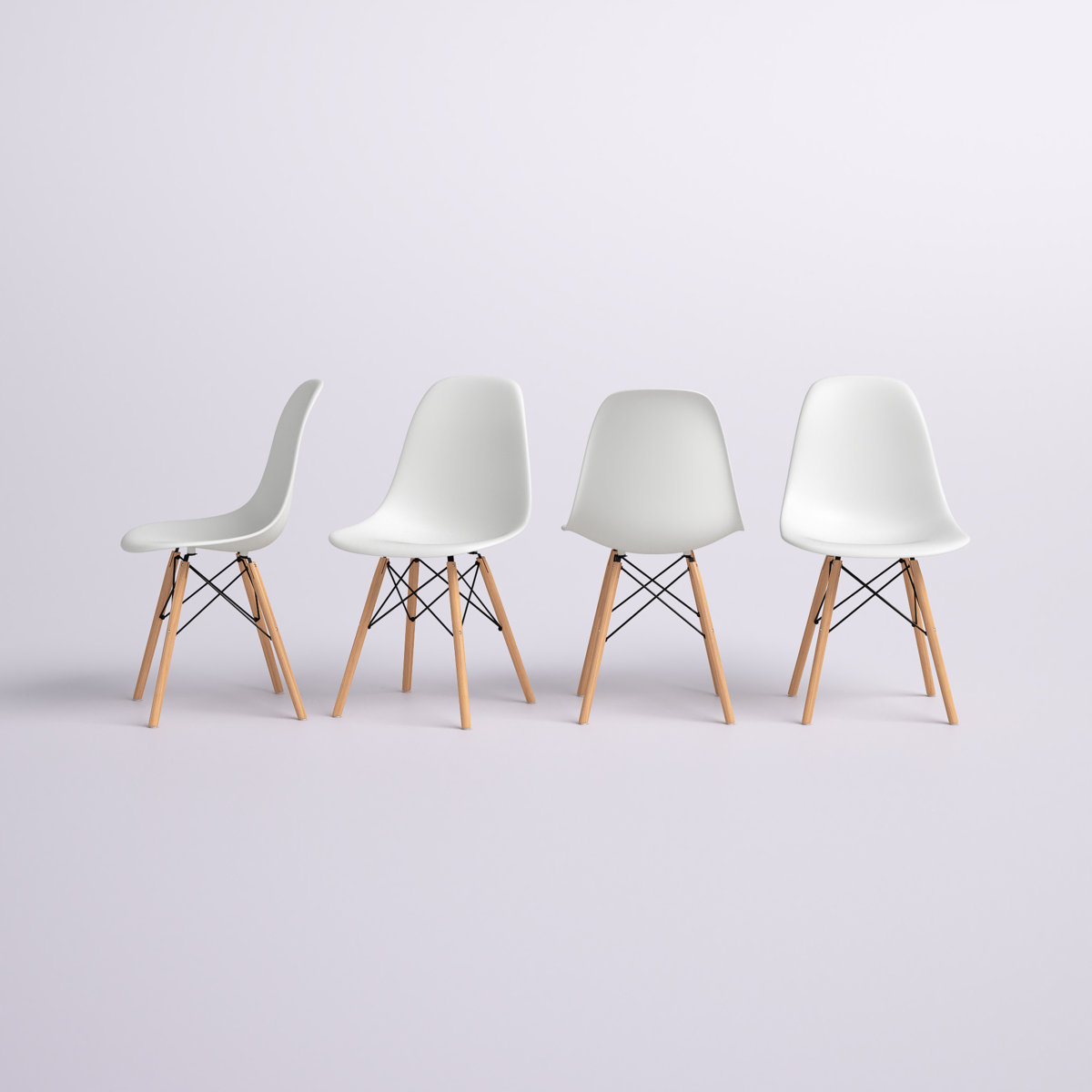 Josclyn Side Chair for Bedroom Kitchen Office (Set of 4)